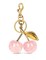 Cherry Bag Charm Cute Cherry Accessories Sparkling Purse Keychian Charms for Women